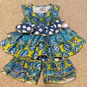 12/18 month (XS) 2 piece short outfit